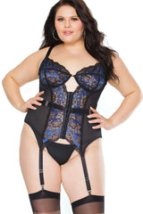 Back Lace Up Teddy | Plus Size Areous