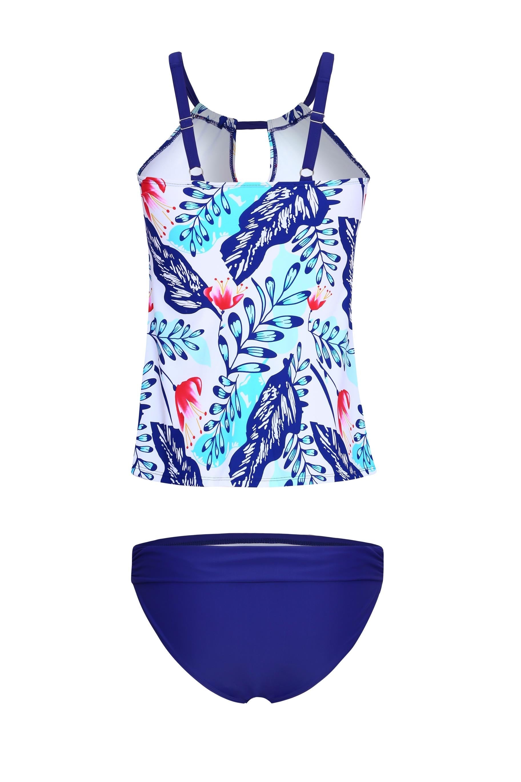 Print 2Pcs Tankini Swimsuit