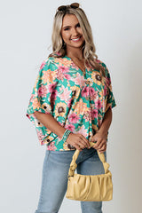 Vacay Floral Print Kimono