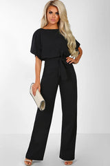 Date Night Blouse Jumpsuit