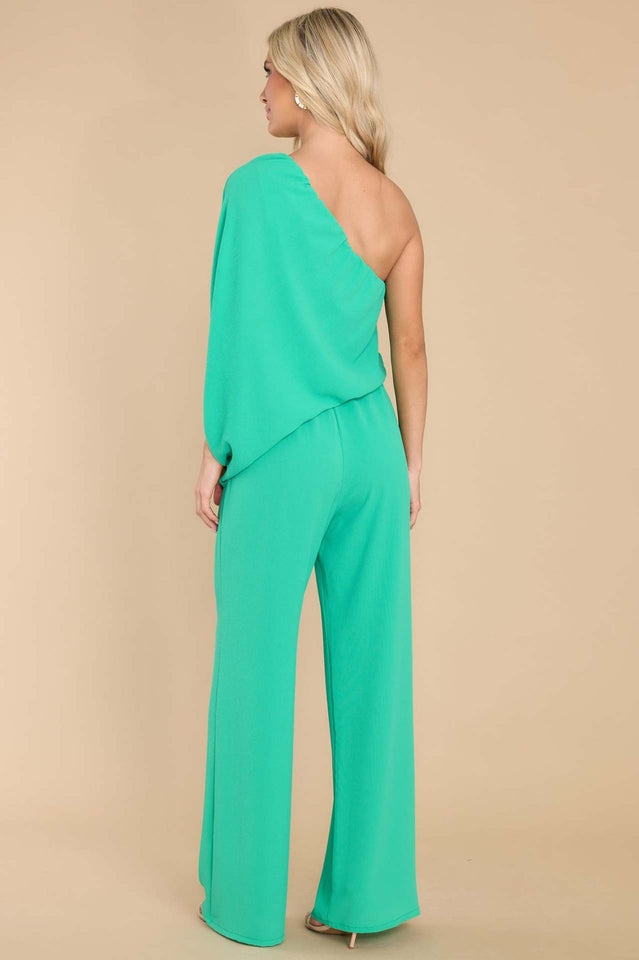 Dreaming Of New One Shoulder Jumpsuit