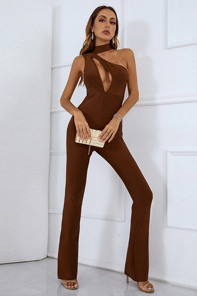 Babara One Shoulder Jumpsuit