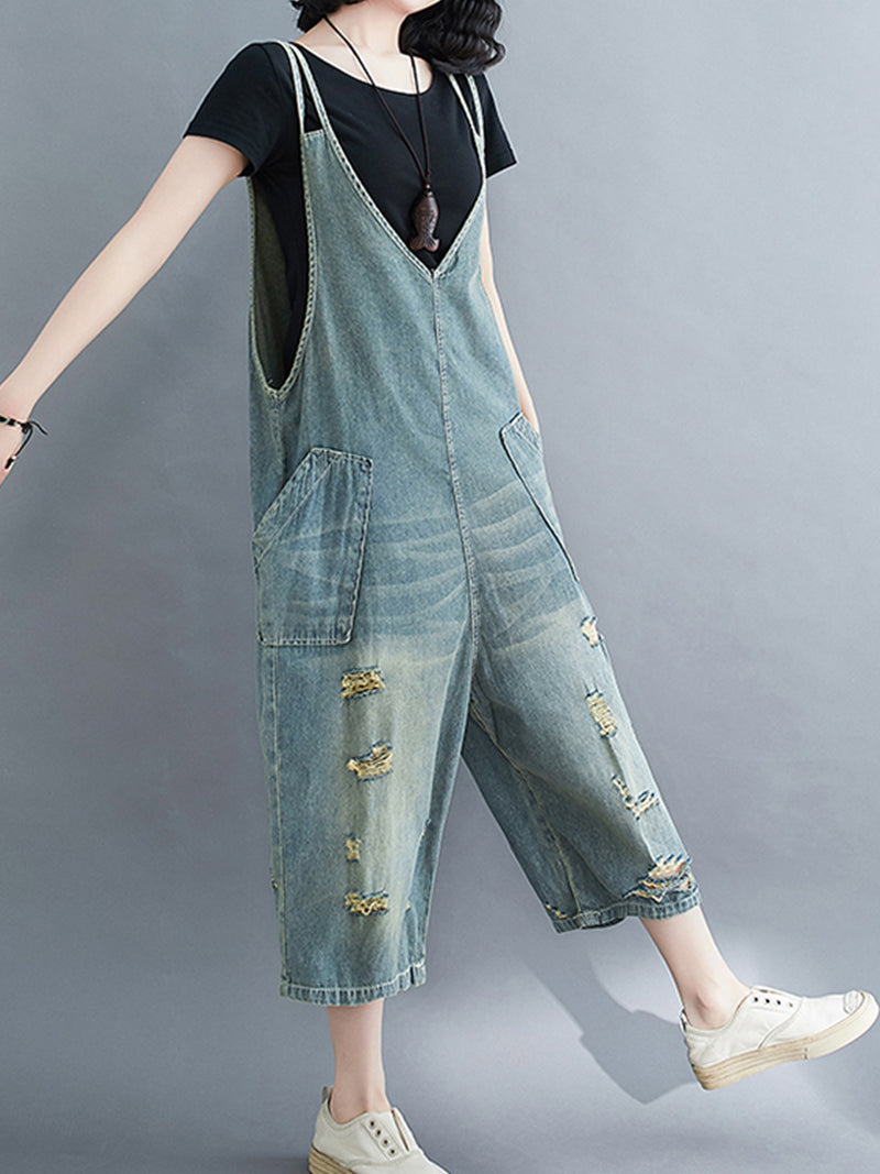 Beachwood Romper Overall Dungarees