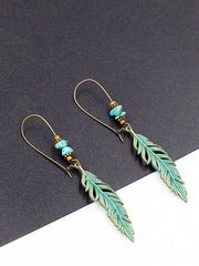 Sing of Wings Feather Earrings