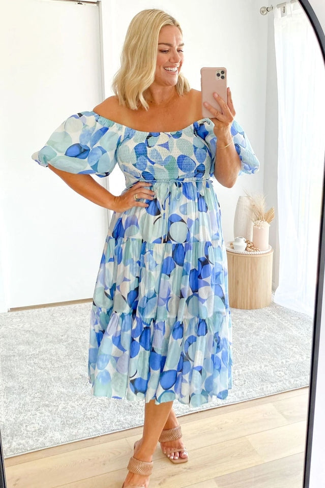 Flossy Midi Dress