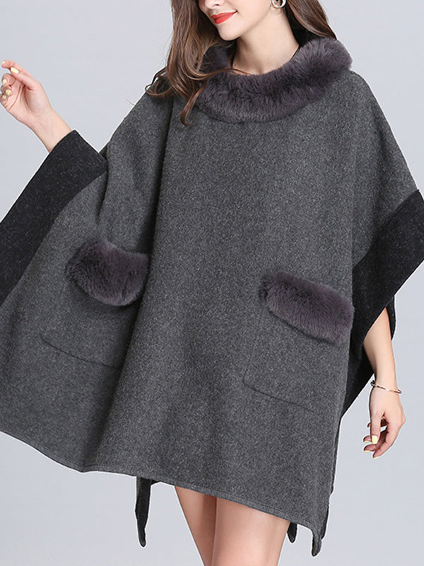 A Cozy Offering Plus Size Cape Cardigan