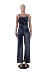 Spaghetti Strap Sleeveless Backless Jumpsuit