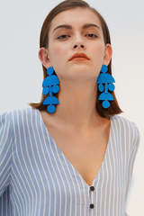 Acrylic Geometric Long Earrings