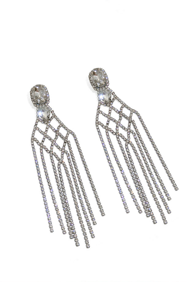 Diamante Statement Earrings