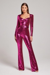 Marissa Sequin Jumpsuit