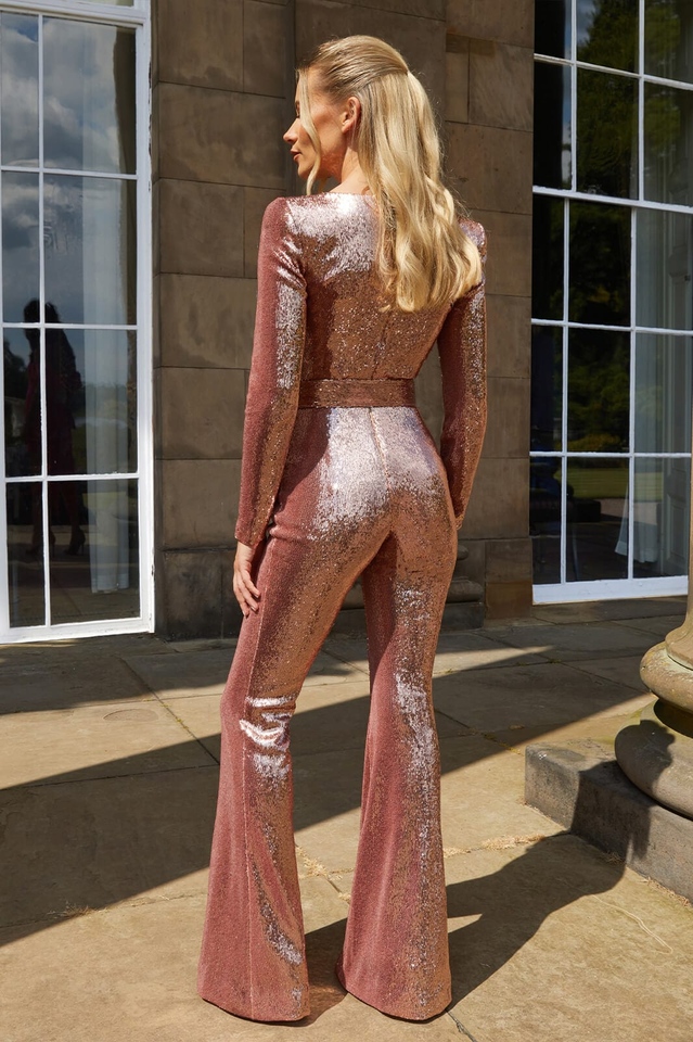 Marissa Sequin Jumpsuit