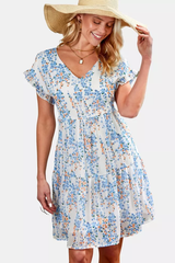 Ditsy Floral Babydoll Dress