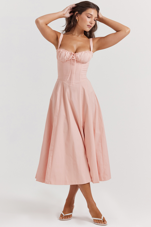 Carmen Pink Tunic Sundress